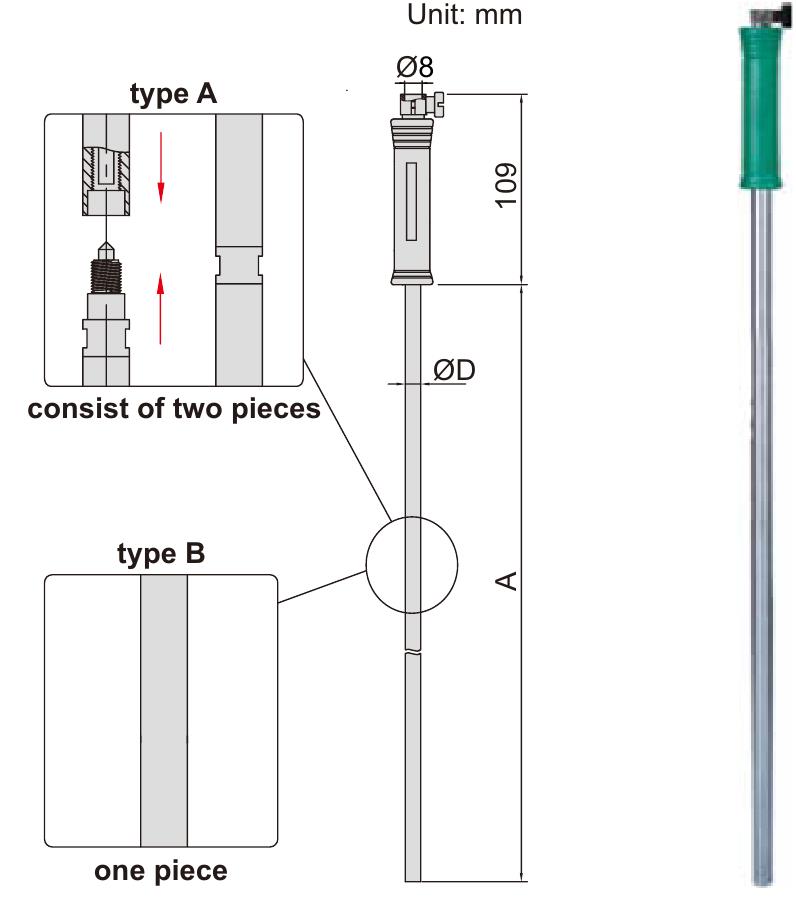 Длинная ручка INSIZE 7351