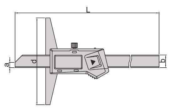 Цифровой штангенглубиномер INSIZE 1141